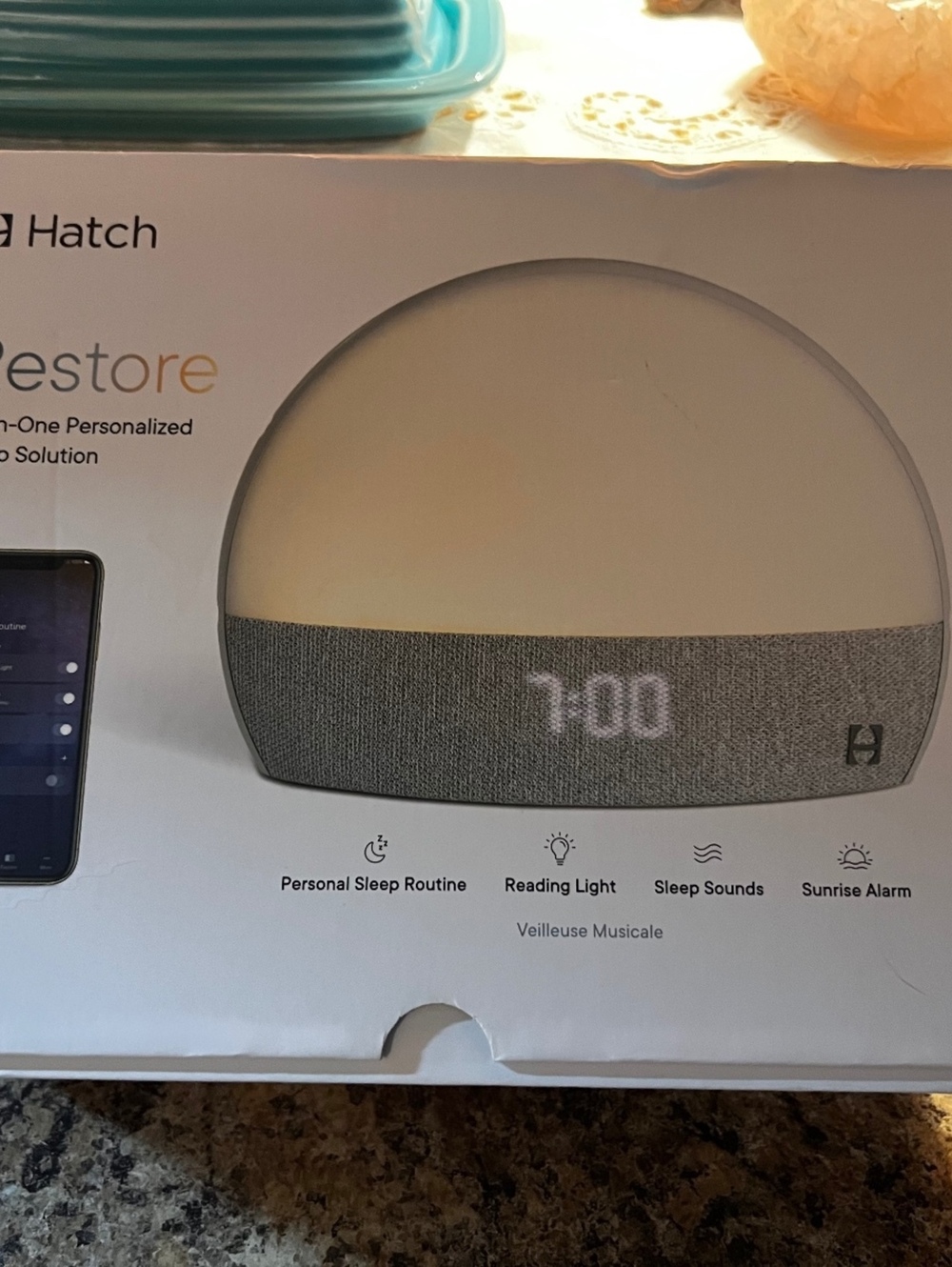 Hatch Restore Smart Sunrise Alarm Clock and Sound Machine
